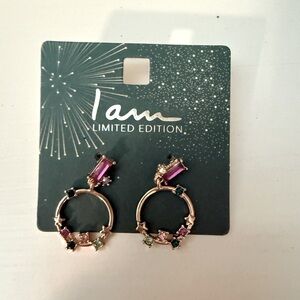 I Am Limited Edition Pierced Earrings NWT
